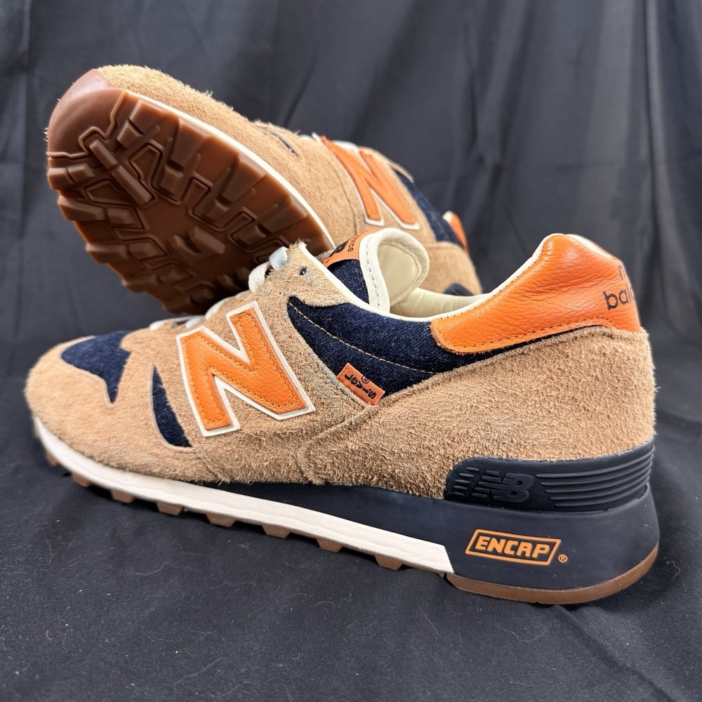 Size 10.5 Levi's x New Balance 1300 Mens M1300LV Made In USA Orange Tab Sneakers - Picture 14 of 16